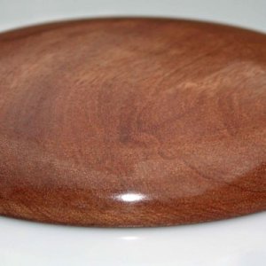 Wood Bowl Turned from Mahogany